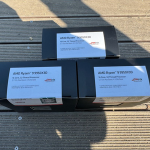 AMD 라이젠 9 9950X3D CPU 새제품