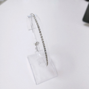 [새상품,선물박스포장]착용하기 편한 지르코니아 실버 테니스 팔찌/목걸이 귀걸이 반지 진주 샤넬 스와로브스키 반클리프