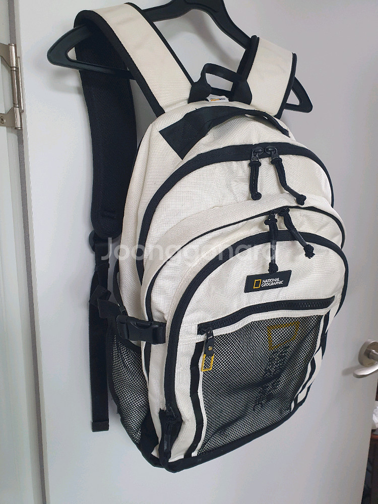 내셔널지오그래픽 파치 백팩 화이트 아이보리 블랙 책가방 초등 중등 고등 성인--1