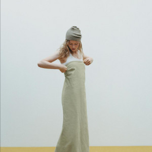 (새상품) ZARA 튜브탑 롱 원피스