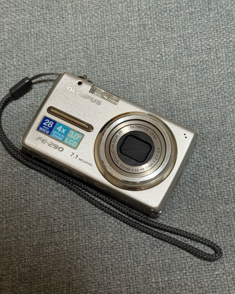 (특가) 올림푸스 FE-290 실버 디지털카메라--0