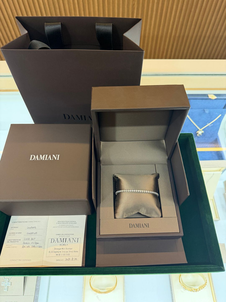 정품 다미아니 테니스팔찌 2.52 캐럿--3