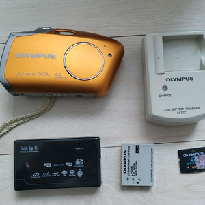 올림푸스 뮤 미니 디지털카메라 이미지