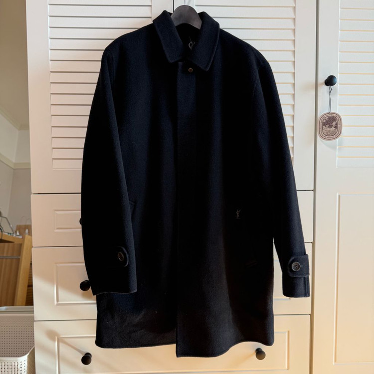 입생로랑 옴므 발마칸 코트--1