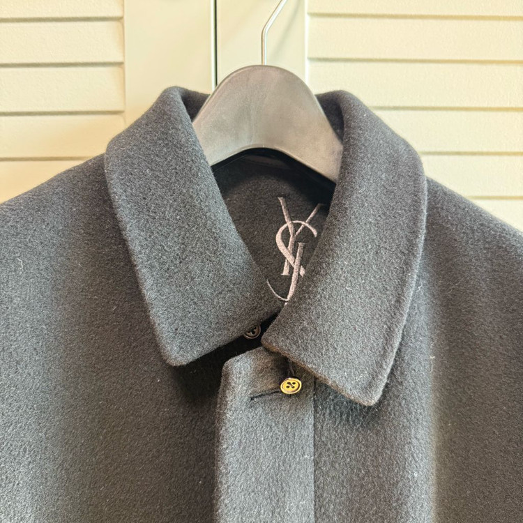 입생로랑 옴므 발마칸 코트--3