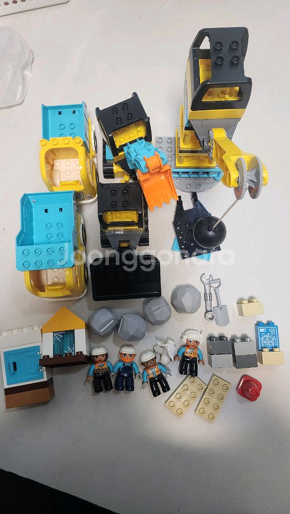 소방차와 경찰차 10931. 10932. 중장비 두세트. 와 비행기--1