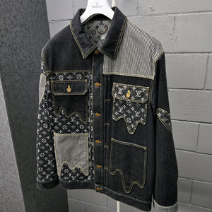 루이비통 LV 모노그램 니고 크레이지 데님 청자켓 52