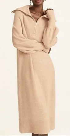 제이크루 알파카 메리노울 니트 원피스 S (55-66) 정품--1