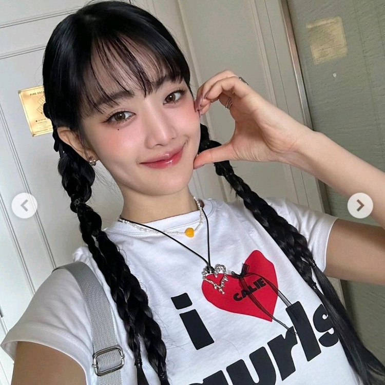 에즈이프캘리 gurls 크롭 반팔티셔츠 aeae 글로니--3