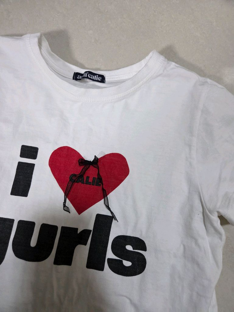 에즈이프캘리 gurls 크롭 반팔티셔츠 aeae 글로니--4