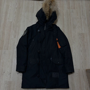 쇼트 USA 밀리터리 후드 N3B 야상 패딩 점퍼 S/90