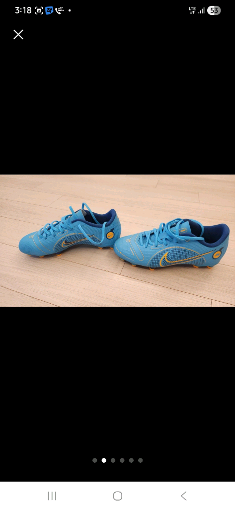 나이키 주니어 머큐리얼 베이퍼 14(210사이즈,새상품) 이미지