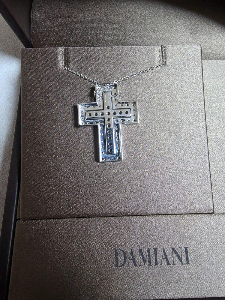 다미아니 벨에포크 라지 목걸이 블랙다이아 이미지