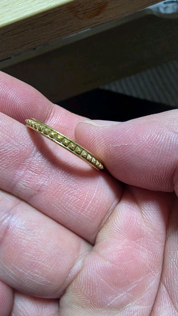 22k 크롬하츠st반지 925팔치 이미지