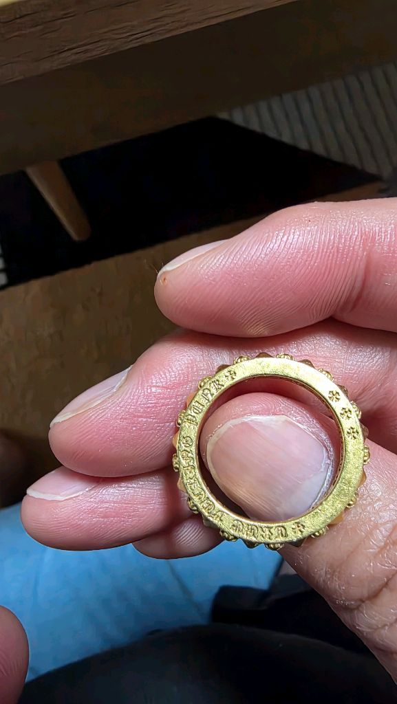 22k 크롬하츠st반지 925팔치 이미지