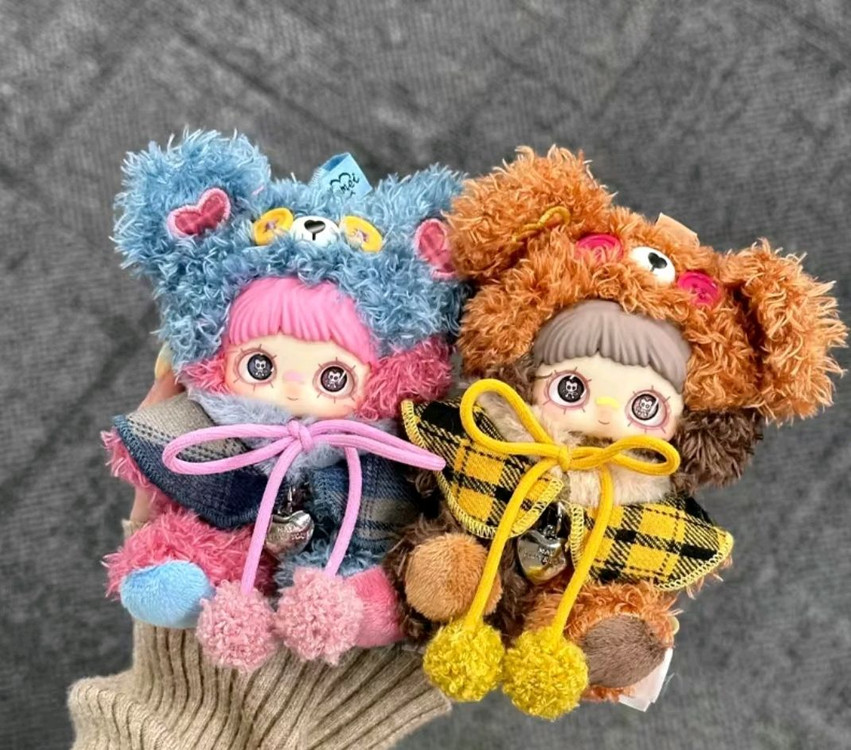 메이메이 베어쿠키 인형 키링 아이러브유 엔드리스러브 별자리--8