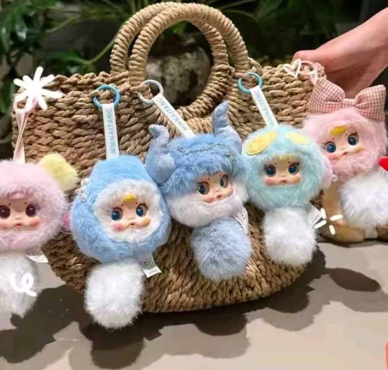 메이메이 베어쿠키 인형 키링 아이러브유 엔드리스러브 별자리--4