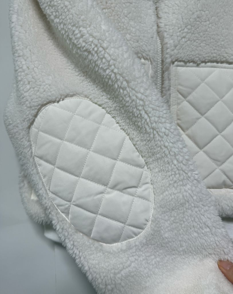 alo 알로 뽀글이 셰르파 집업 s사이즈--2