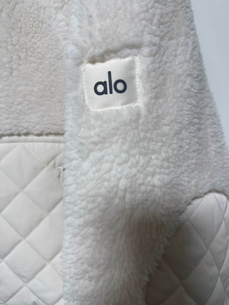 alo 알로 뽀글이 셰르파 집업 s사이즈--4