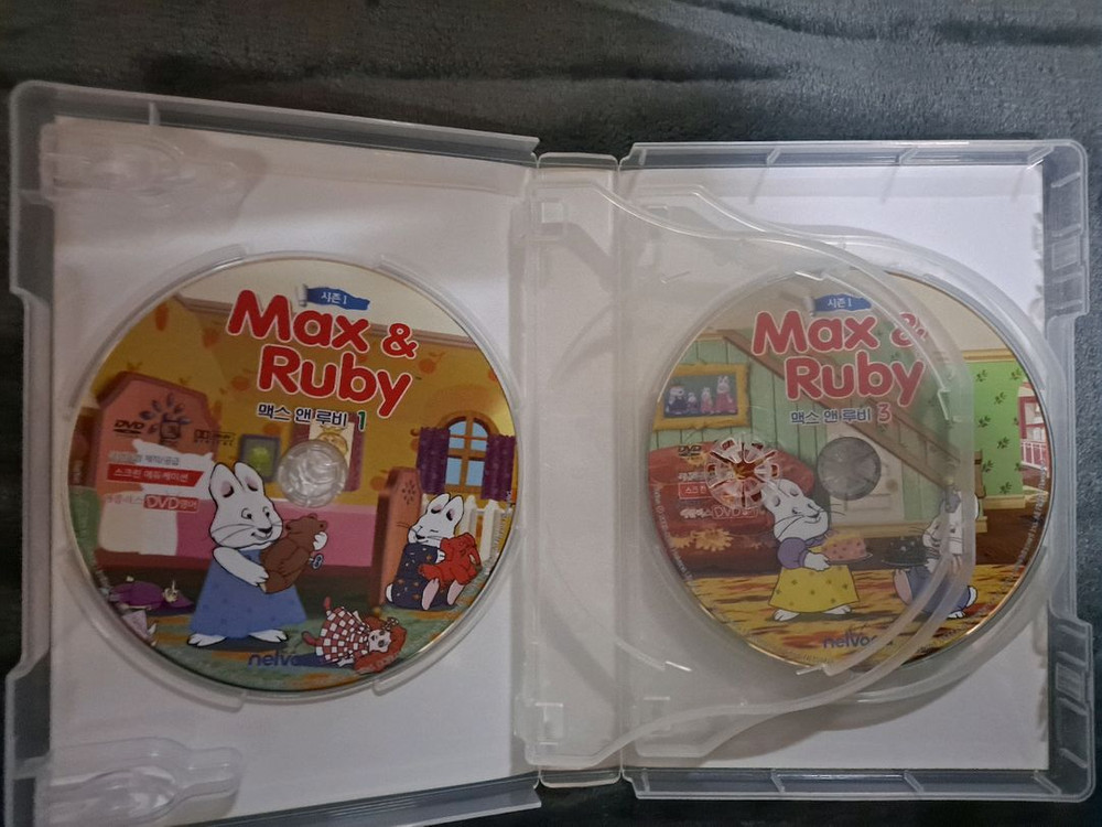 맥스앤루비 DVD(1,2,4,6집)--2