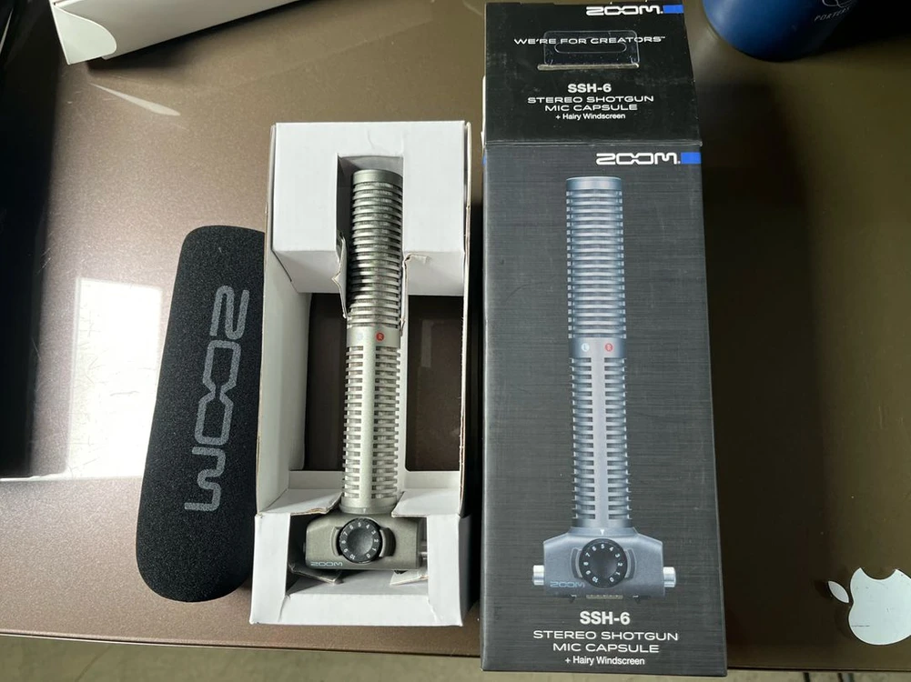 ZOOM F1 필드 레코더 + SGH-6 샷건 마이크/SSH6 샷건 마이크 판매합니다 이미지