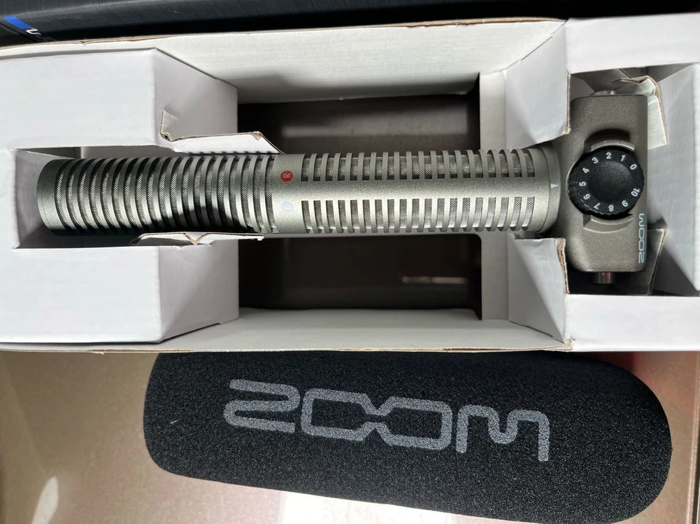 ZOOM F1 필드 레코더 + SGH-6 샷건 마이크/SSH6 샷건 마이크 판매합니다 이미지
