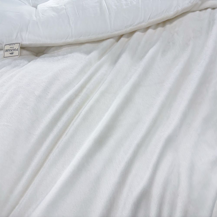 화이트,민트 슈퍼싱글 국내산 모달 극세사 차렵이불--1