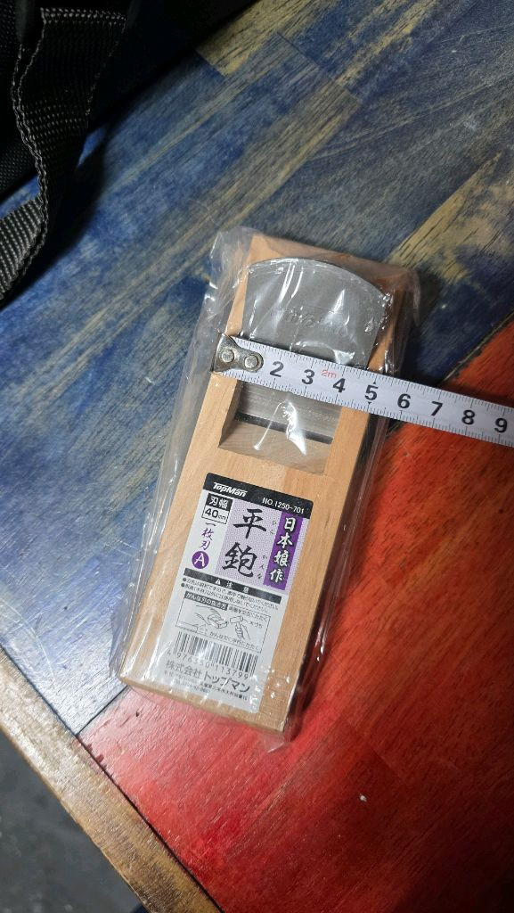 일본 탑맨 세공용 미니 대패 단 이미지