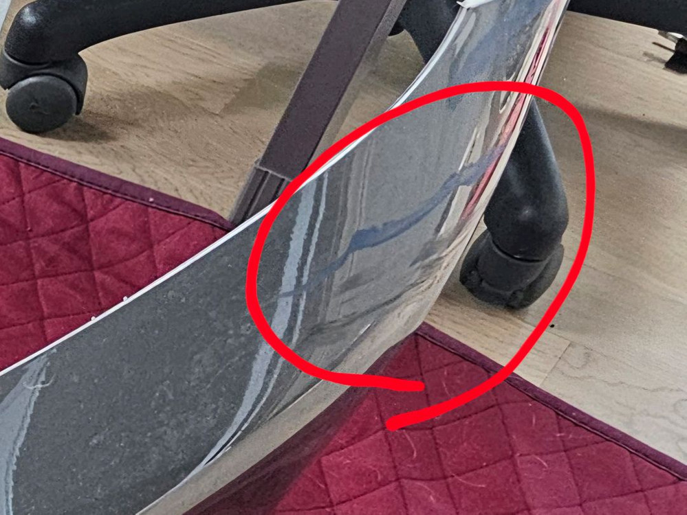 17년 쉐보레 콜벳 Z06 순정 앞범퍼 이미지