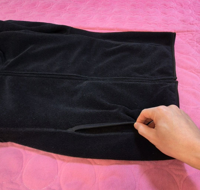 유니클로 후리스 / 남성 90(S) / 블랙--4