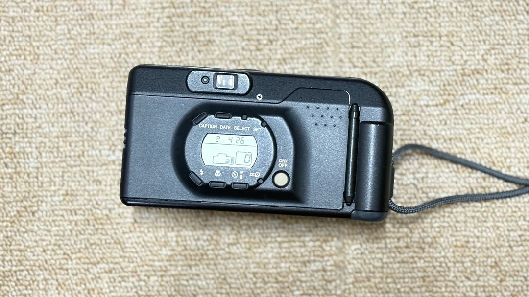 캐논 프리마 줌 미니 캡션 필름 카메라--1