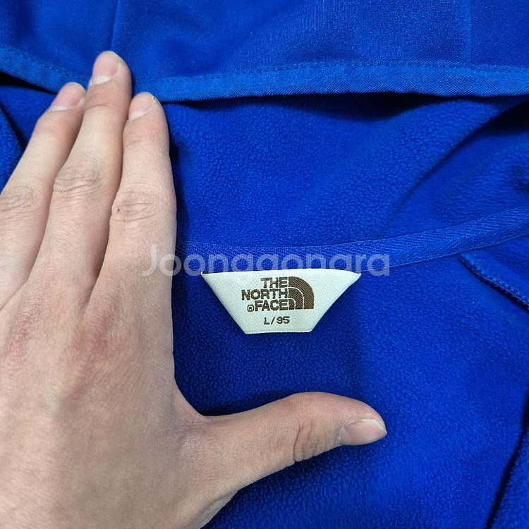 노스페이스 화이트라벨 후드 플리스 자켓 L(95)--4