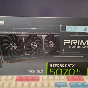 미개봉 ASUS PRIME RTX 5070 Ti 5070ti 보증4년