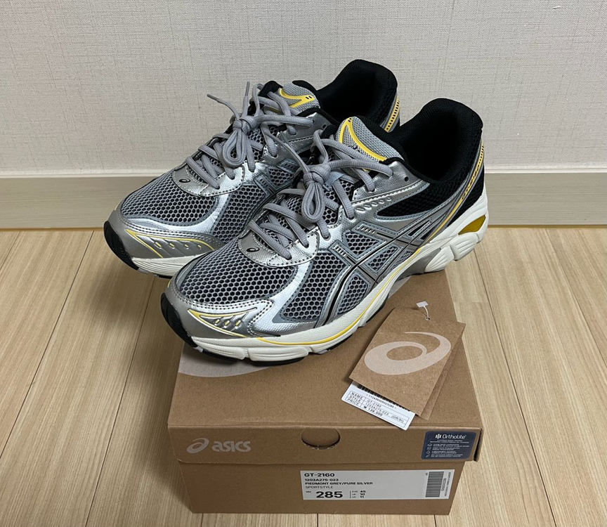 [285] 아식스 GT-2160 피드몬트 그레이 실버--1