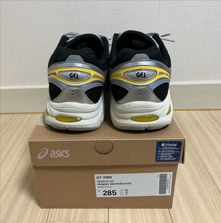 [285] 아식스 GT-2160 피드몬트 그레이 실버--2