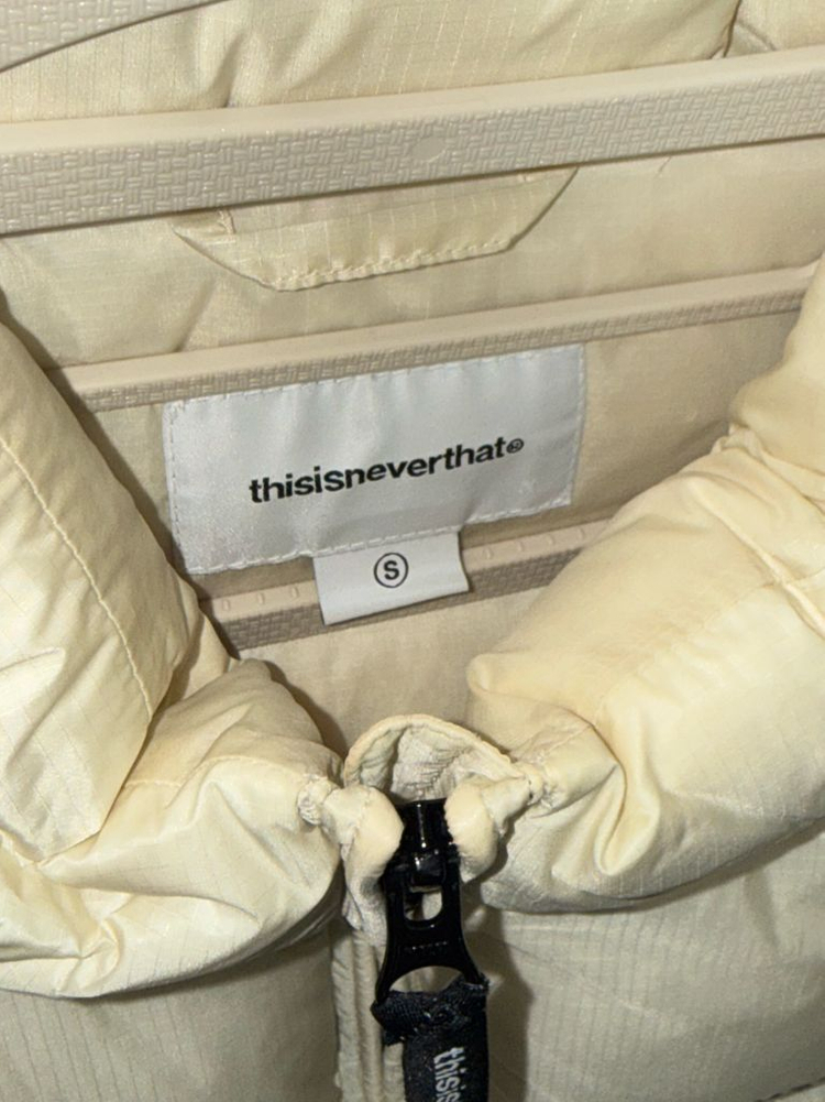 디스이즈네버댓 덕다운 패딩 베스트 패딩 조끼 S--2