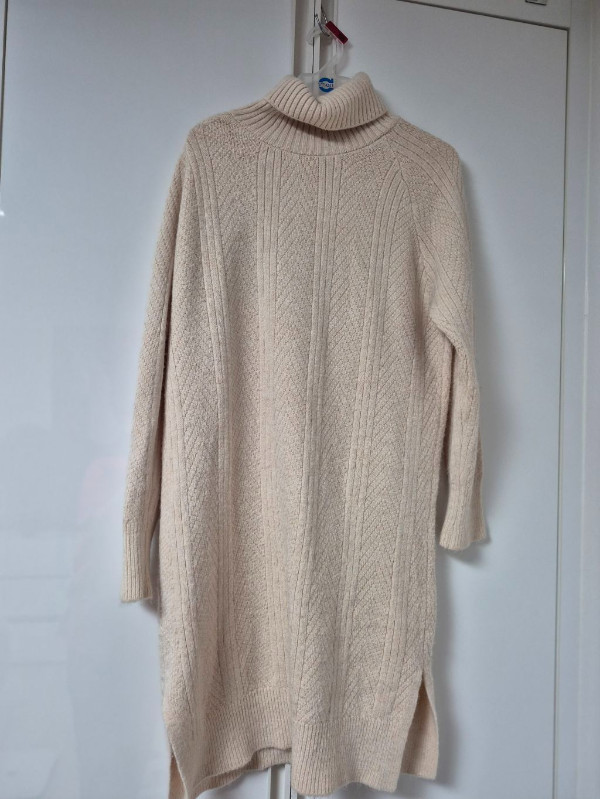 77 사이즈 롱니트 원피스보드라운 니트라 입기 좋아요. 8000원택비별--4