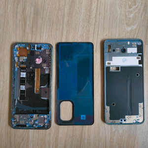 노키아 x30 5G 프레임과 후면, 전면액정