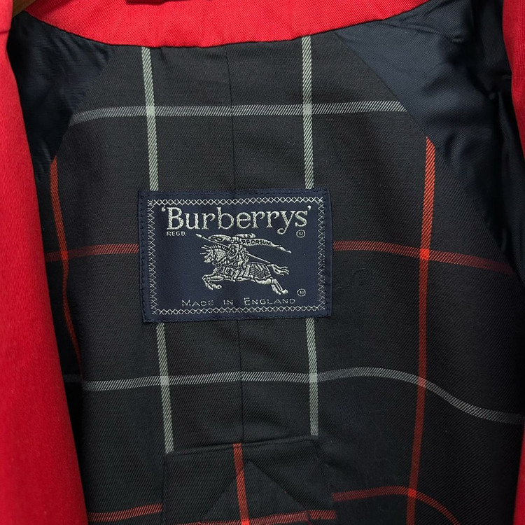 버버리 영국판 오버핏 맥코트--8