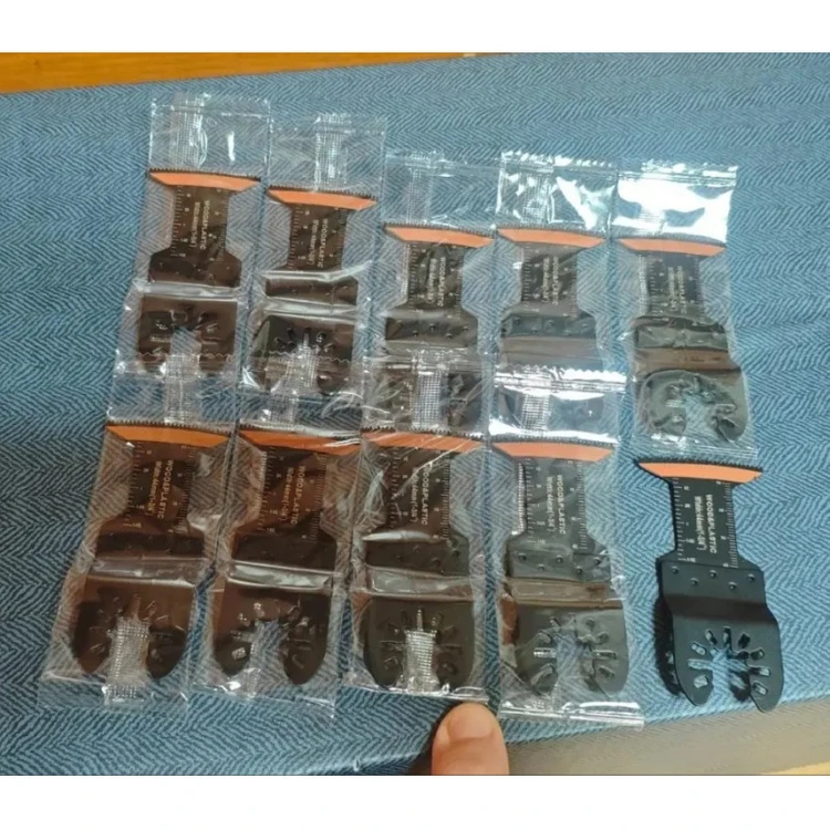 마끼다 보쉬 새상품 멀티커터 날 10개 디월트 밀워키 이미지