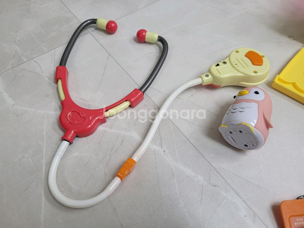 콩순이 병원놀이(펭이와 말하는 청진기)--1