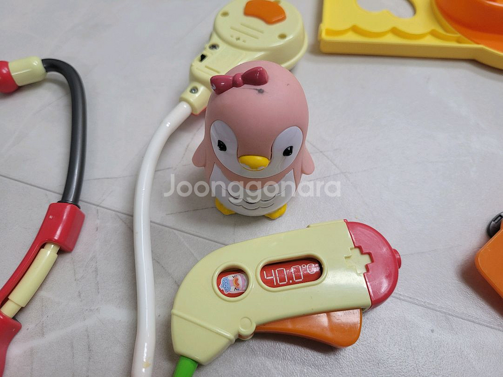 콩순이 병원놀이(펭이와 말하는 청진기)--2