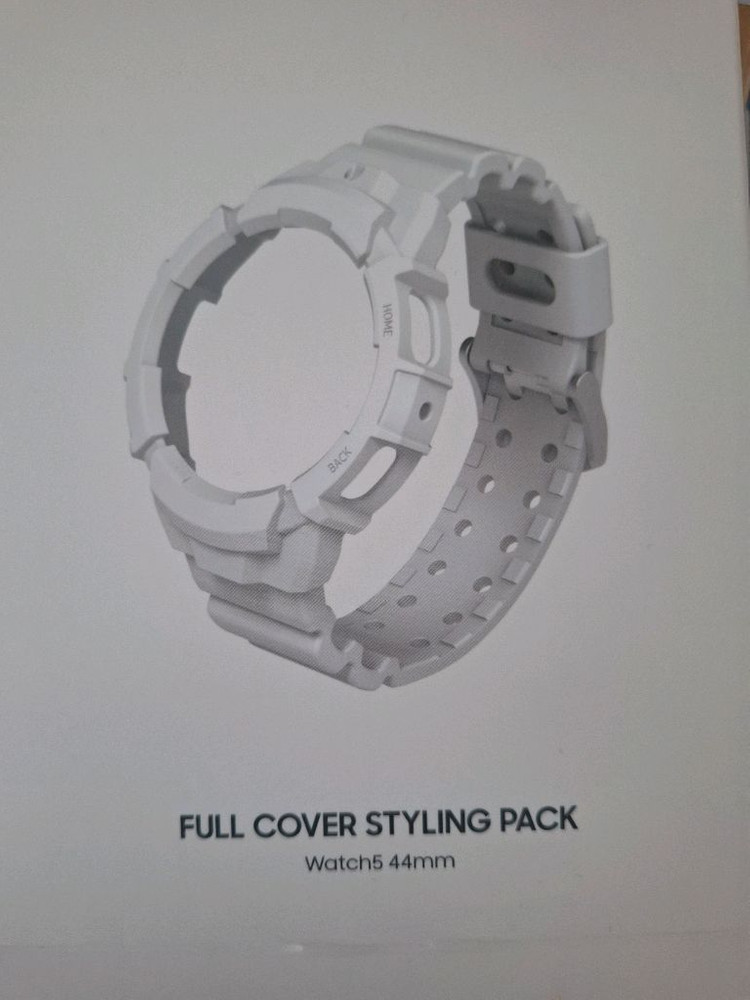 갤럭시 워치5 44mm 풀커버 스타일링팩 화이트와 갤럭시s20폰케이스 팝니다 이미지