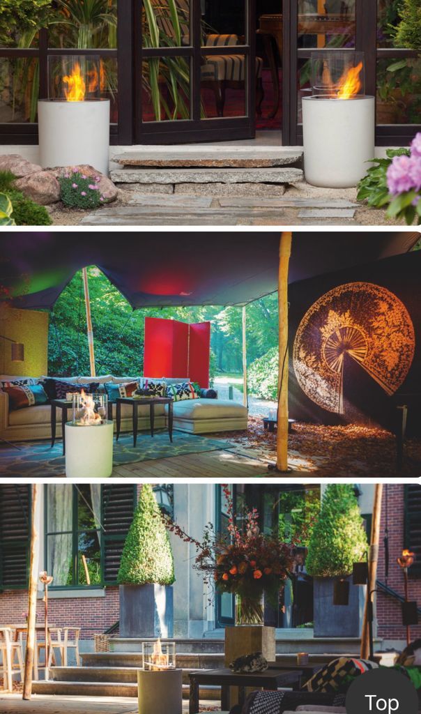 플래니카 친환경 콘크리트 에탄올 난로--3