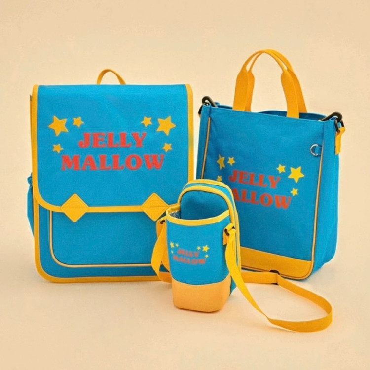 [새상품] 젤리멜로 젤리스타 스쿨 백팩 3SET (책가방+보조가방+물병가방)--1