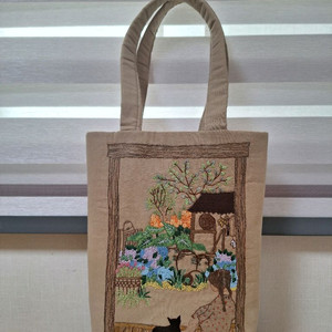 핸드메이드 >수공예>프랑스자수 가방