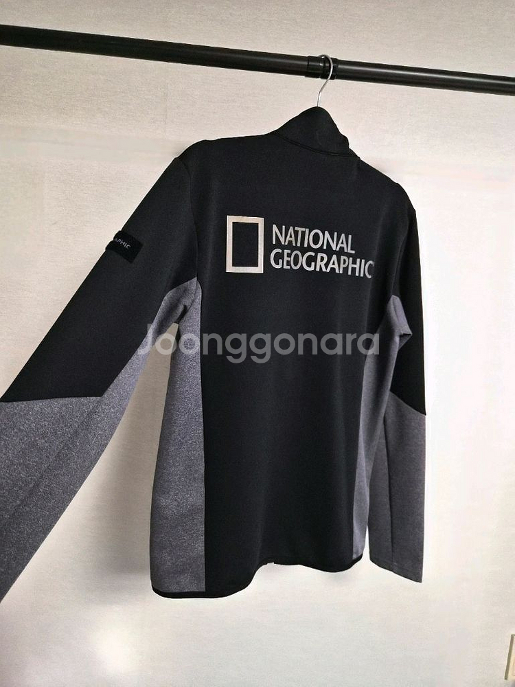 내셔널지오그래픽 남성 집업 트레이닝 상의 S--2