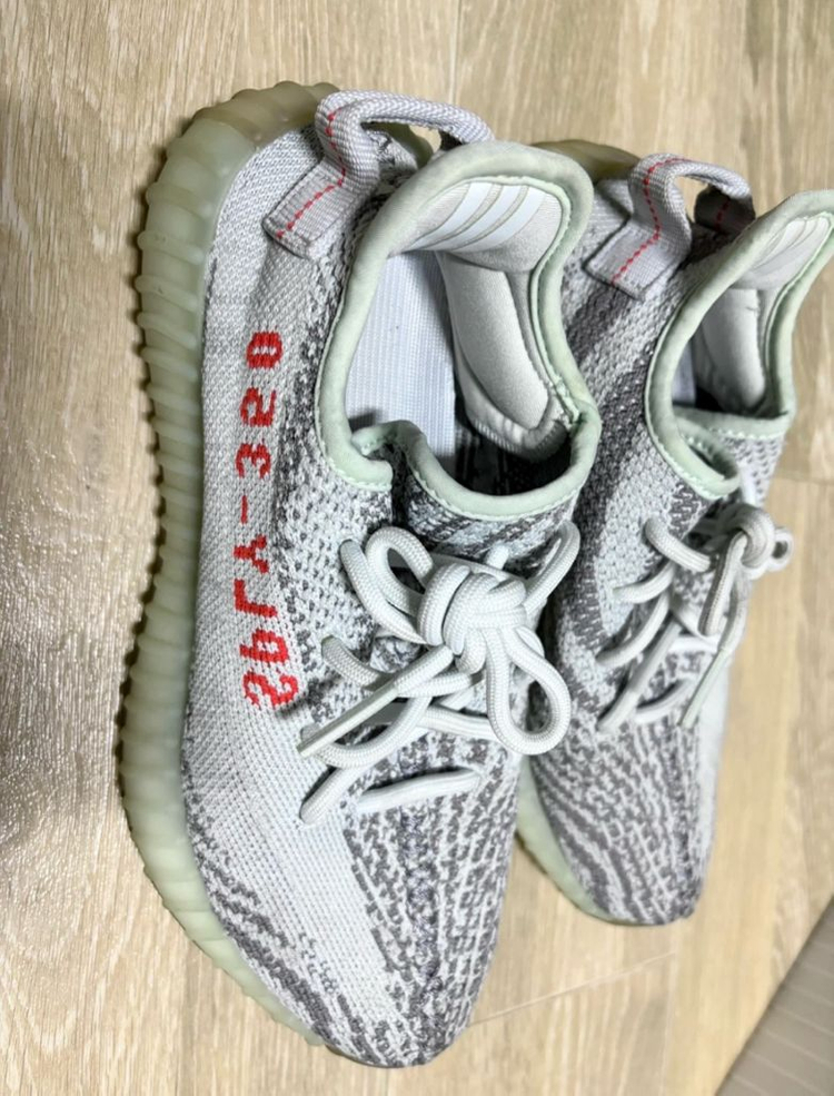 (1회착용)아디다스 이지 부스트 350 V2 블루틴트(235) 이미지