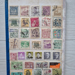 오래된 여러가지 우표 일괄 가격인하 이미지