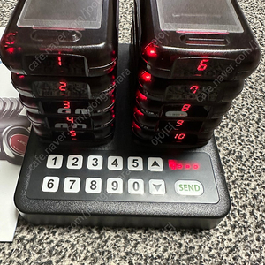 신품급 리텍 RCL 일체형 사각 진동벨 세트